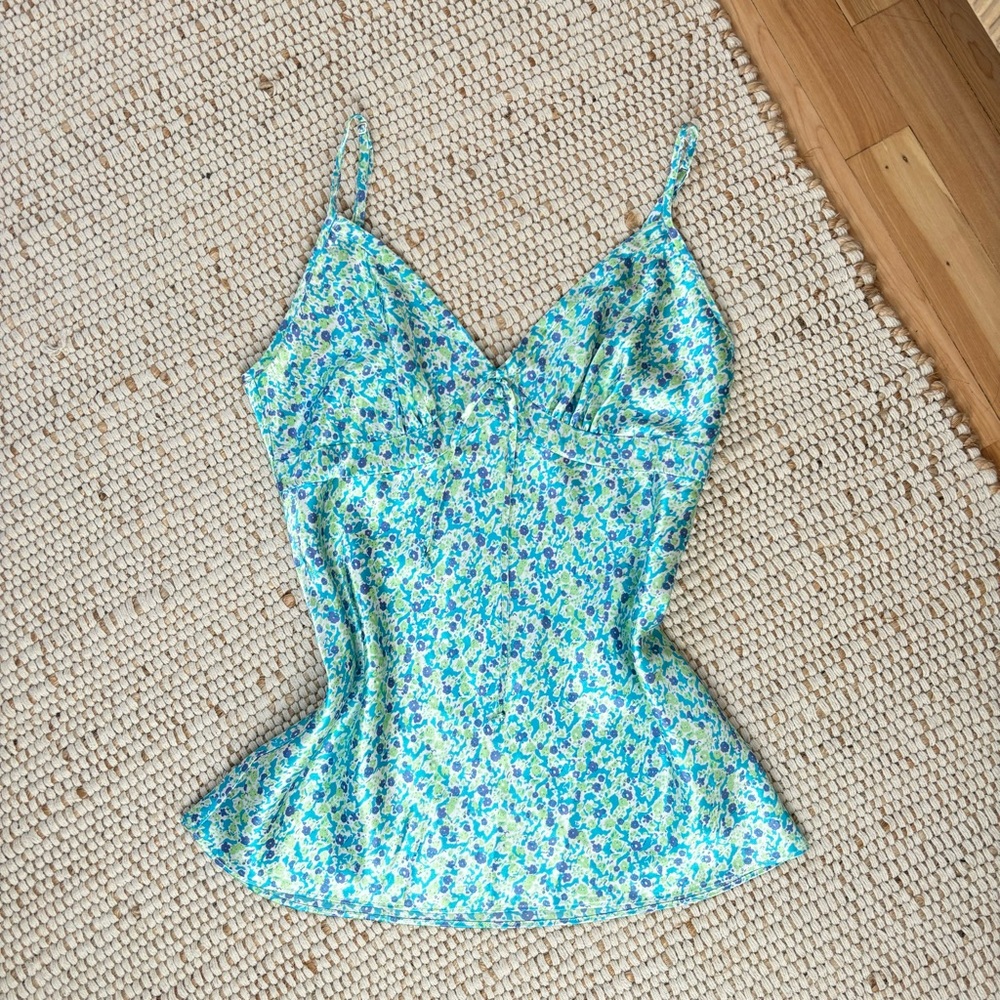 LVER Ditsy Floral Tank Top -SIZE S